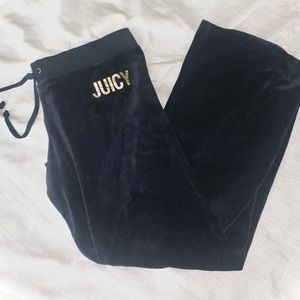 navy blue juicy couture pant size xl